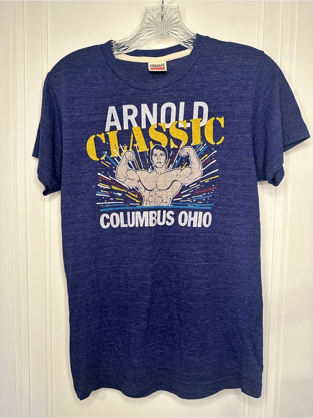 HOMAGE Navy Arnold Classic Columbus Ohio Graphic Tee